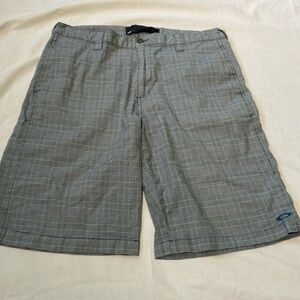 Oakley Mens Golf Plaid Shorts 36W